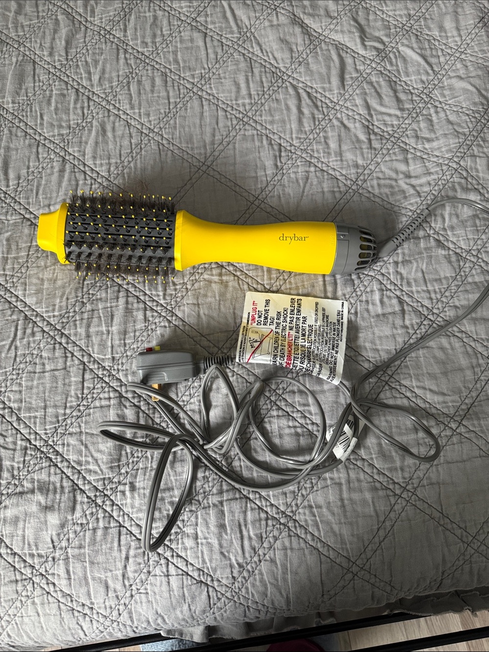 Drybar Yellow Round Hot Air Brush Styler